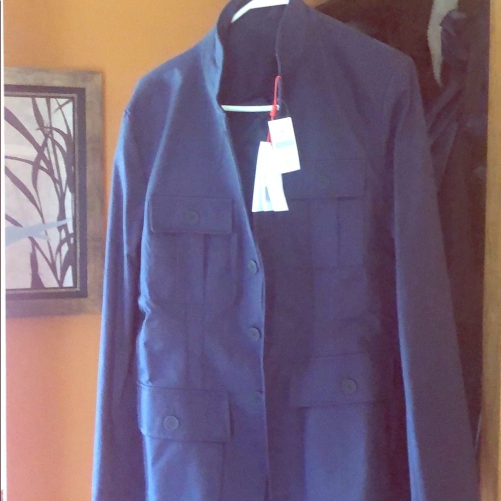 Orlebar Brown mens military belted trench eu 52